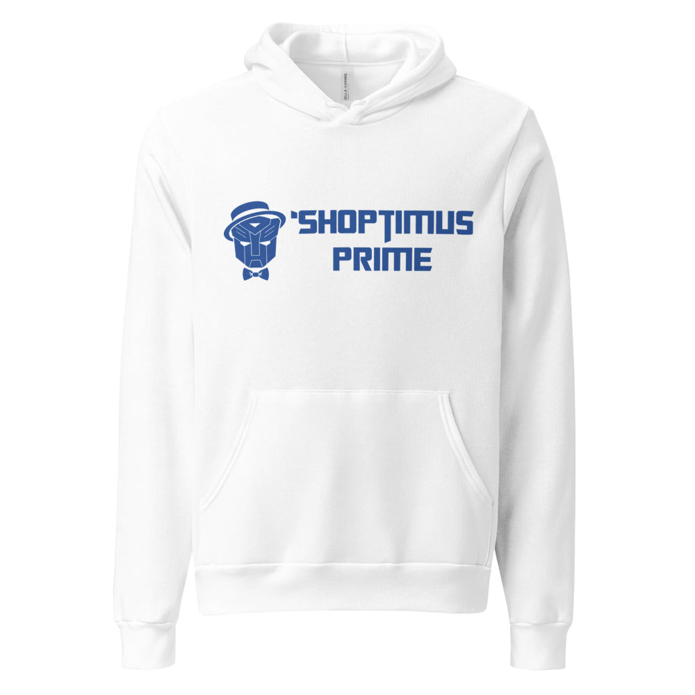 Shoptimus Prime — Unisex Pullover Hoodie | Bella + Canvas 3719 (White)