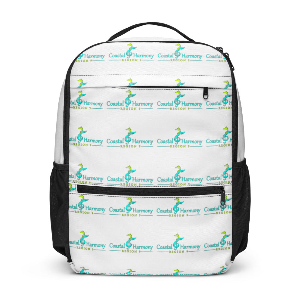 Coastal Harmony Region 9 SUI — All-Over Print Utility Backpack (Black)