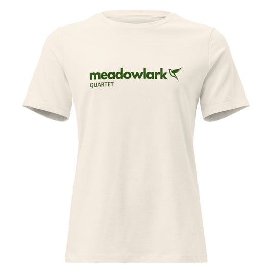 Meadowlark — Women's Relaxed T-Shirt | Bella + Canvas 6400 (Natural)