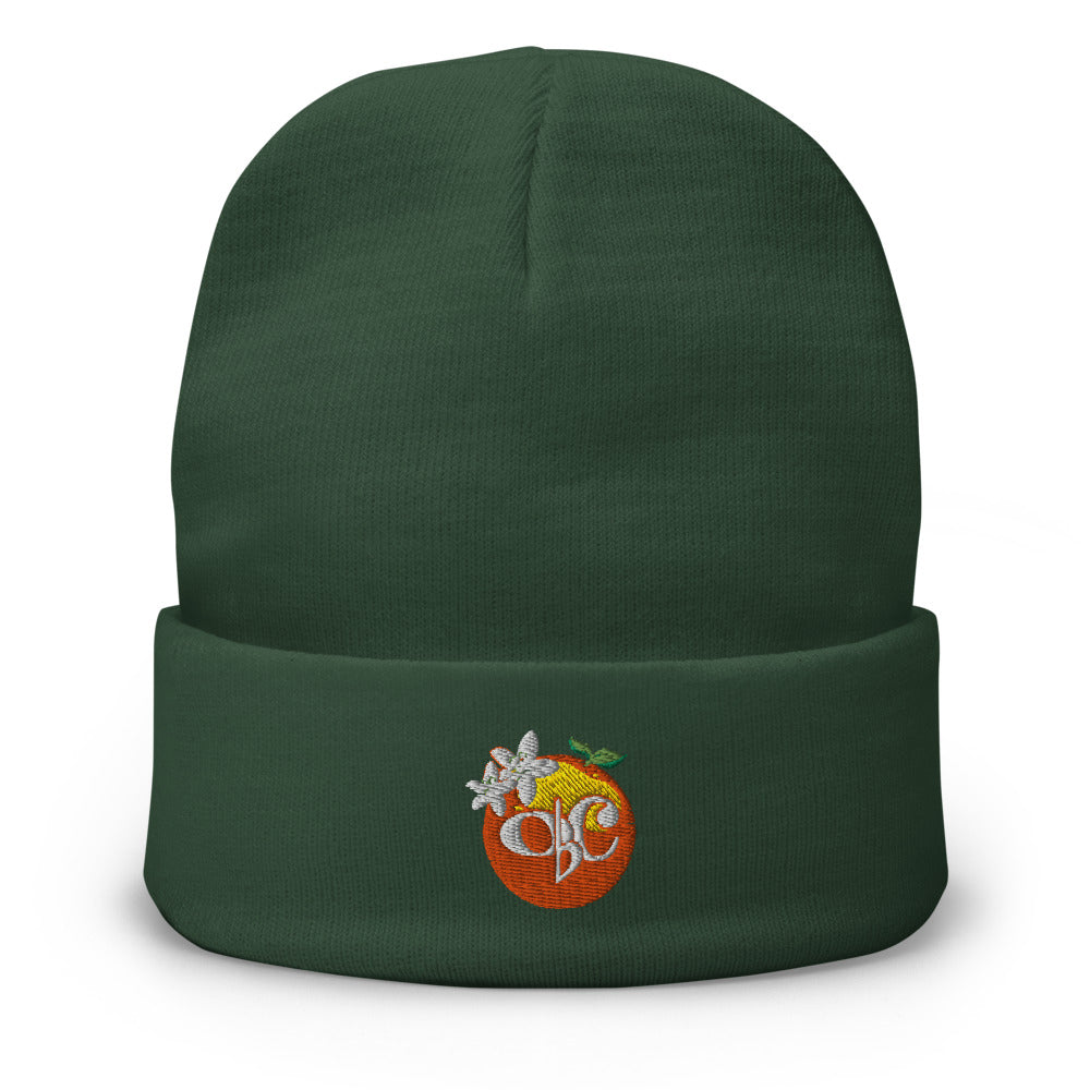 Orange Blossom Chorus — Knit Beanie | Otto Cap 82-480 (Black)