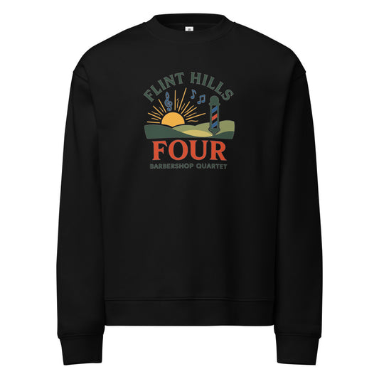 Flint Hills Four — Unisex Relax Crew Neck Sweatshirt | AS Colour 5160 (Athletic Heather)