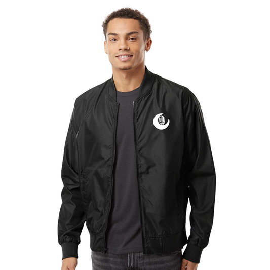 Nocturne - Embroidered Unisex Lightweight Bomber Jacket