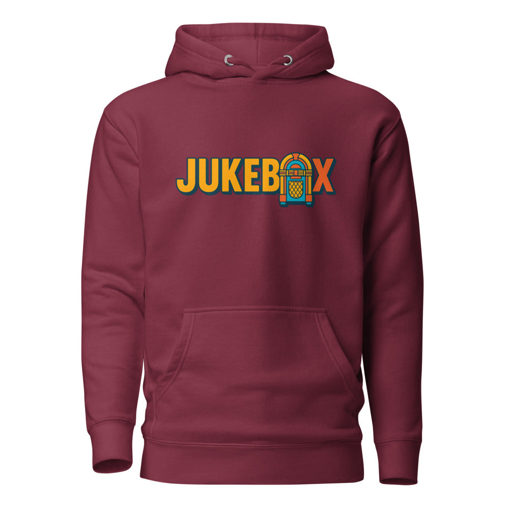 Jukebox — Printed Unisex Premium Pullover Hoodie | Cotton Heritage M2580 (Black)