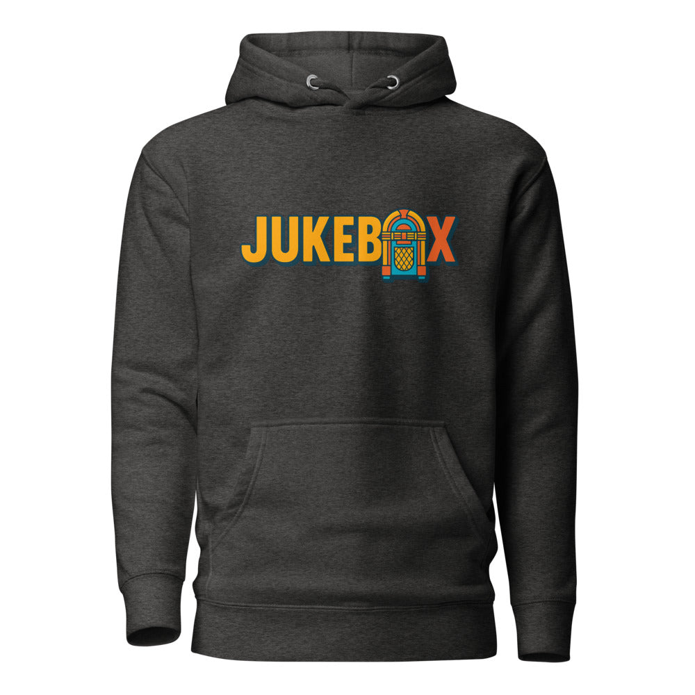 Jukebox — Printed Unisex Premium Pullover Hoodie | Cotton Heritage M2580 (Black)