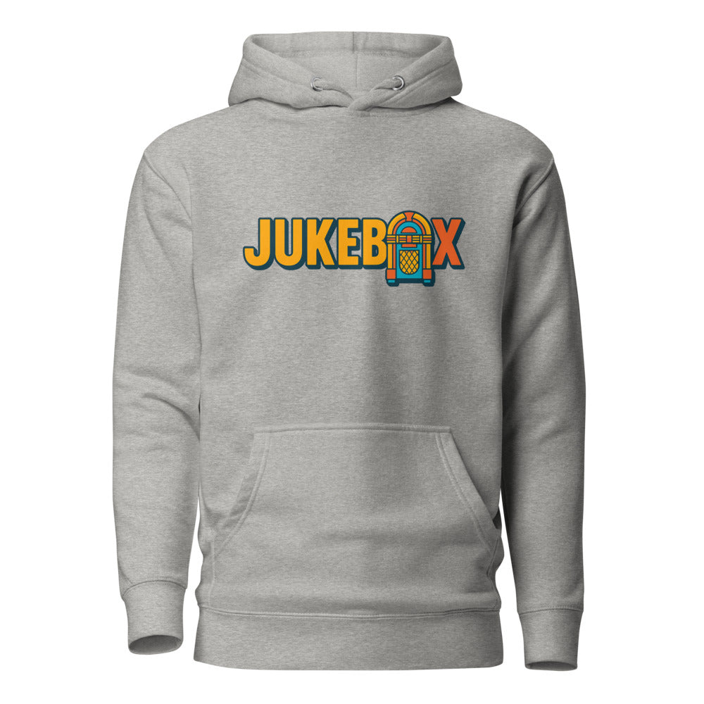 Jukebox — Printed Unisex Premium Pullover Hoodie | Cotton Heritage M2580 (Black)