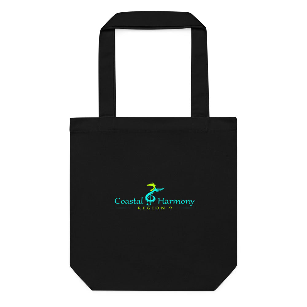 Coastal Harmony Region 9 SUI — Cotton Tote Bag | AS Colour 1001 (Black)