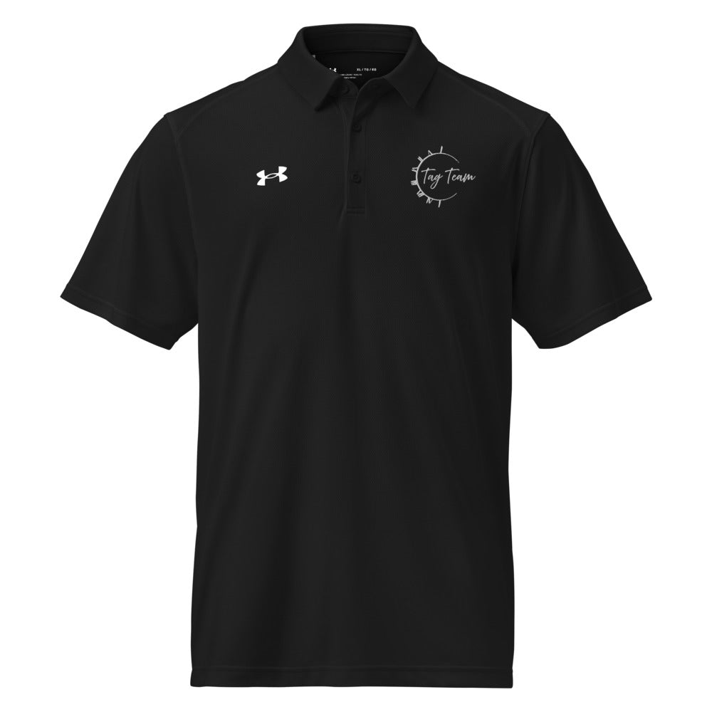 Tag Team — Men's Under Armour Performance Polo Shirt | 1370399 (Black)