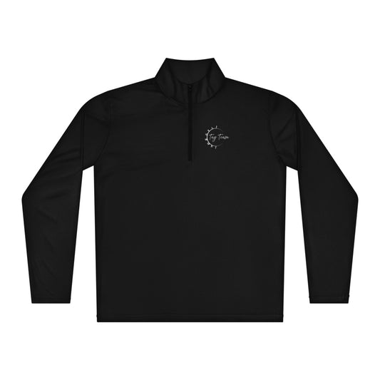Tag Team — Unisex Quarter Zip Pullover | Sport-Tek ST357 (Black)