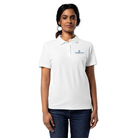 Coastal Harmony Region 9 SUI — Women's Pique Polo Shirt (White)