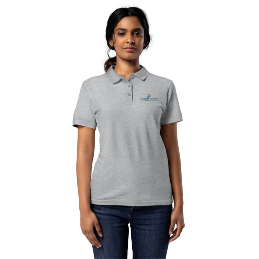 Coastal Harmony Region 9 SUI — Women's Pique Polo Shirt (White)
