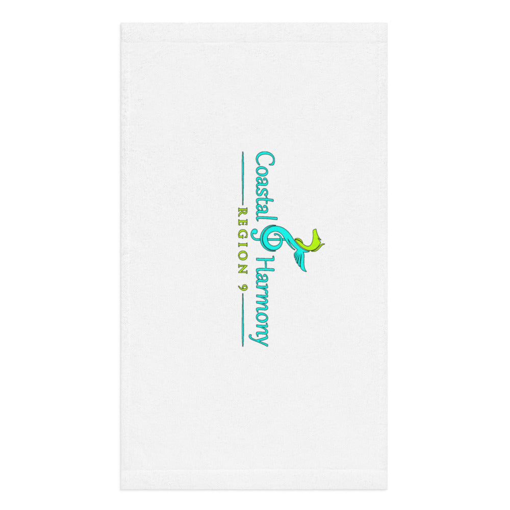 Coastal Harmony Region 9 SUI — Hand Towel (White)