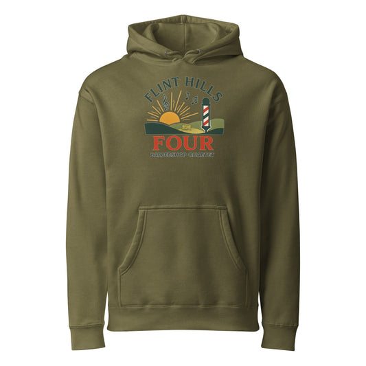 Flint Hills Four — Unisex Heavyweight Hooded Sweatshirt | Independent Trading Co. IND4000