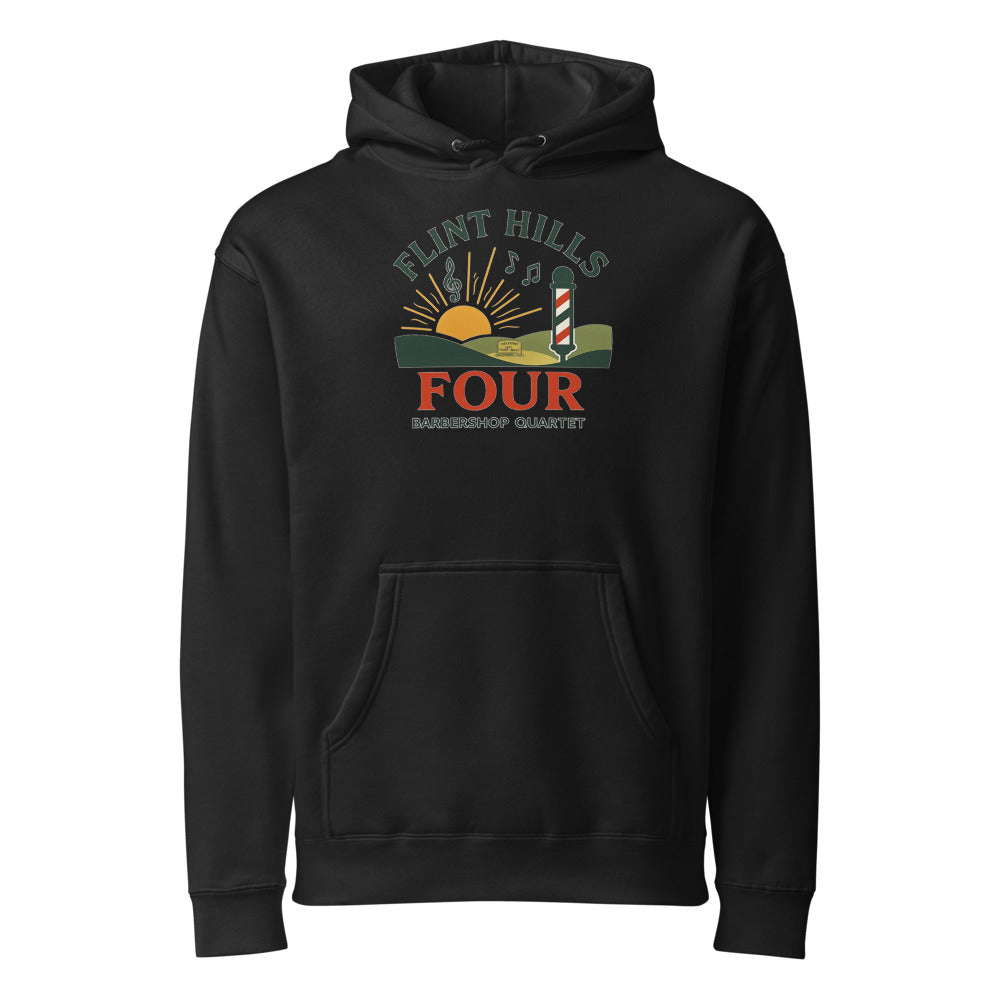 Flint Hills Four — Unisex Heavyweight Hooded Sweatshirt | Independent Trading Co. IND4000