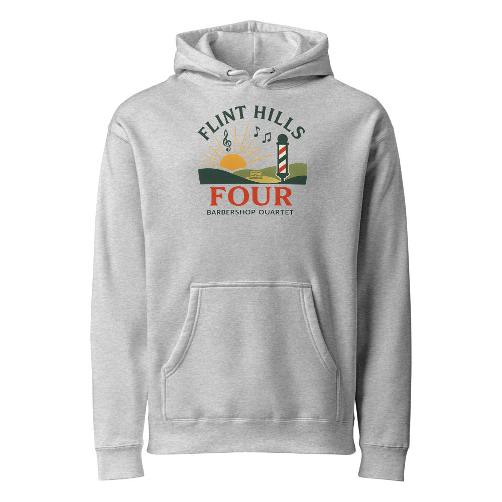Flint Hills Four — Unisex Heavyweight Hooded Sweatshirt | Independent Trading Co. IND4000