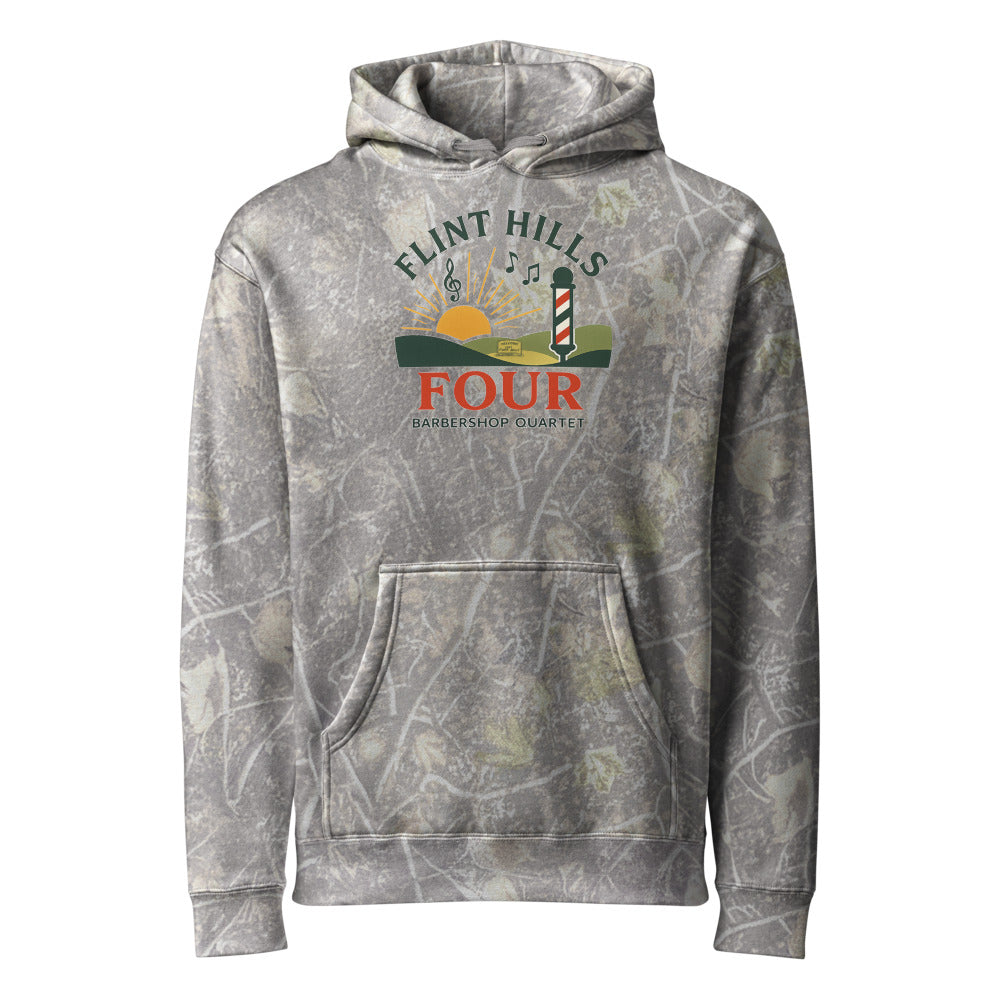 Flint Hills Four — Unisex Heavyweight Hooded Sweatshirt | Independent Trading Co. IND4000