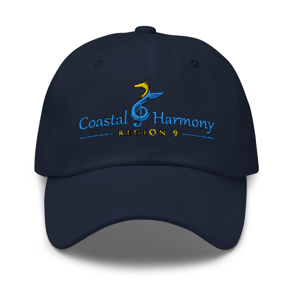 Coastal Harmony Region 9 SUI — Classic Dad Hat | Yupoong 6245CM (Black)