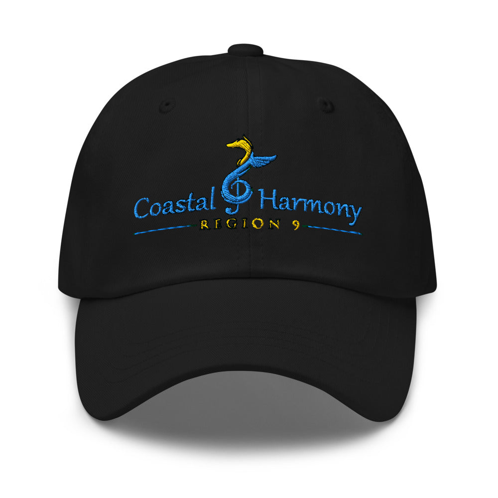 Coastal Harmony Region 9 SUI — Classic Dad Hat | Yupoong 6245CM (Black)