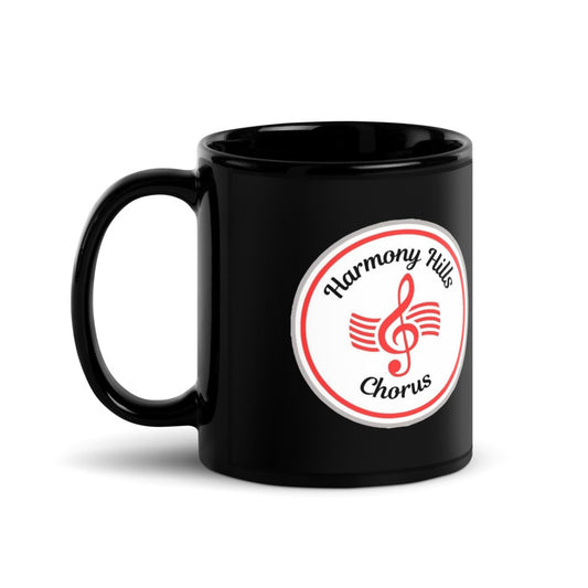 Harmony Hills Chorus — Black Glossy Mug (Black)