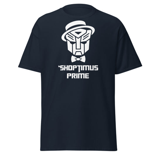 Shoptimus Prime — Unisex Classic Tee | Gildan 5000 (Navy)