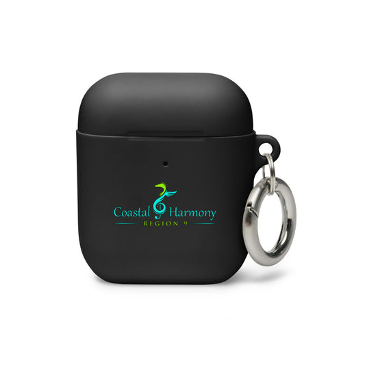 Coastal Harmony Region 9 SUI — Rubber Case for AirPods® (Black)