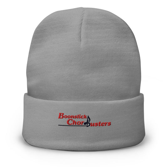 Boonslick Chordbusters — Embroidered Knit Beanie | Otto Cap 82-480 (Gray)