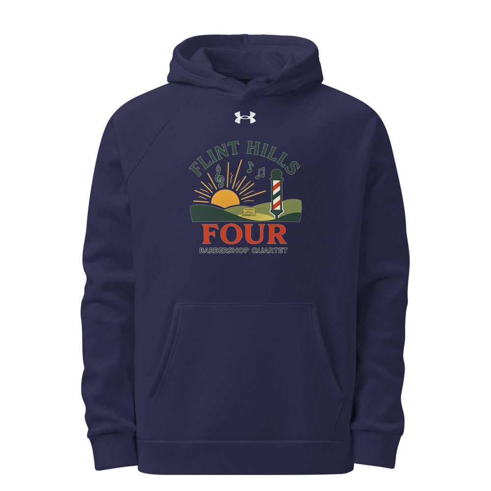 Flint Hills Four — Men’s Under Armour Rival Fleece Hoodie | 1379757 (Navy)