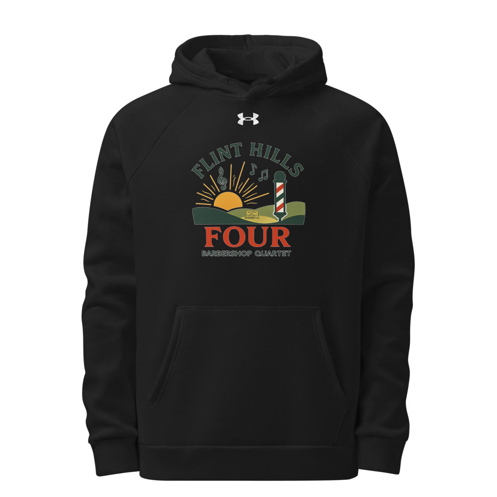 Flint Hills Four — Men’s Under Armour Rival Fleece Hoodie | 1379757 (Navy)
