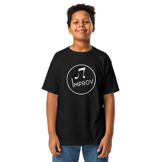 Improv — Youth Classic Tee | Gildan 5000B (Black)