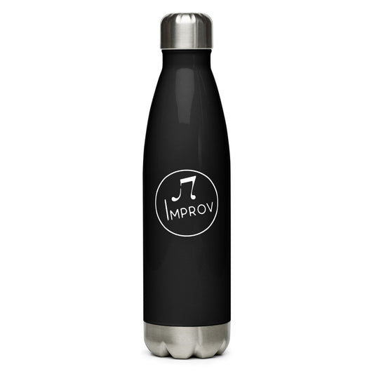 Improv — Stainless Steel Water Bottle (Black)