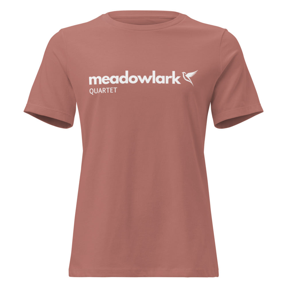 Meadowlark — Women's Relaxed T-Shirt | Bella + Canvas 6400 (Athletic Heather)