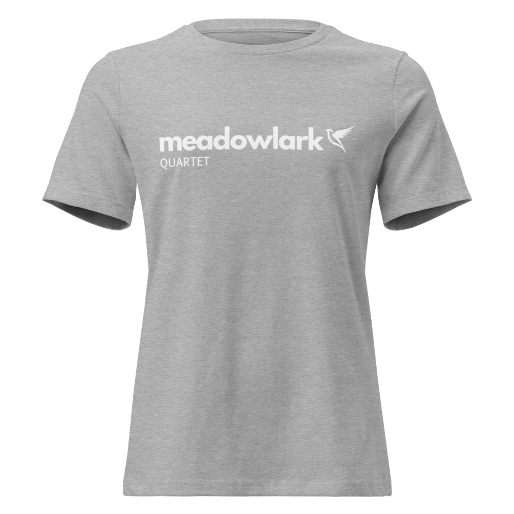 Meadowlark — Women's Relaxed T-Shirt | Bella + Canvas 6400 (Athletic Heather)