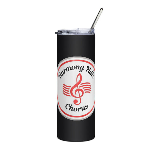 Harmony Hills Chorus — Stainless Steel Tumbler (Black)