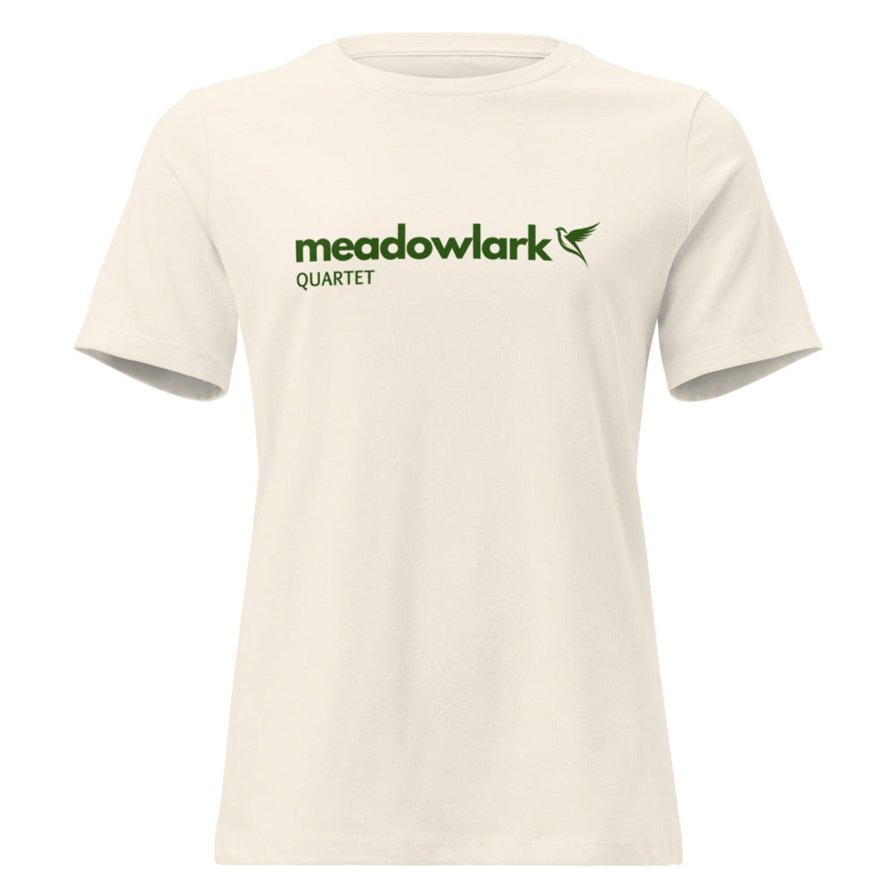 Meadowlark — Women's Relaxed T-Shirt | Bella + Canvas 6400 (Natural)
