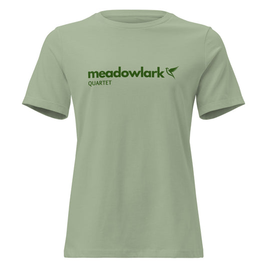 Meadowlark — Women's Relaxed T-Shirt | Bella + Canvas 6400 (Natural)