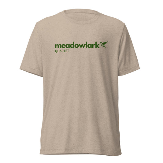 Meadowlark — Unisex Tri-Blend T-Shirt | Bella + Canvas 3413 (Tan Triblend)