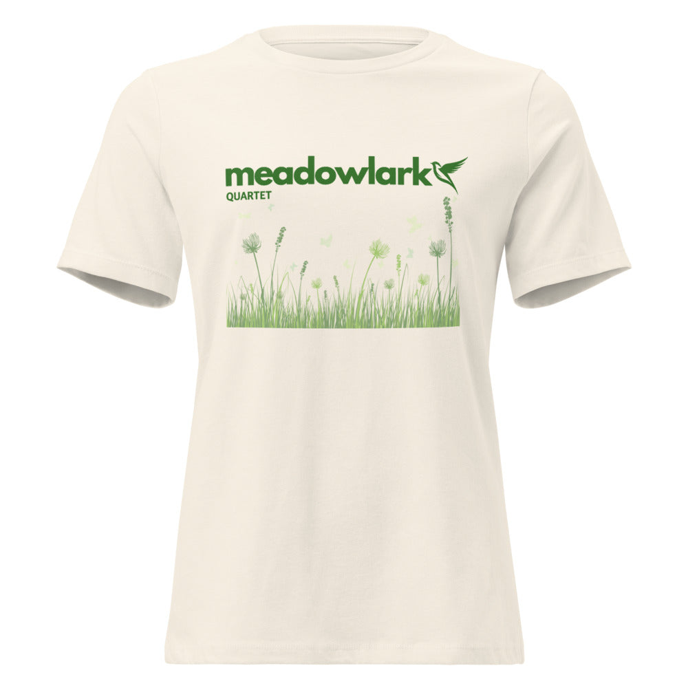 Meadowlark — Women's Relaxed T-Shirt | Bella + Canvas 6400 (Athletic Heather)