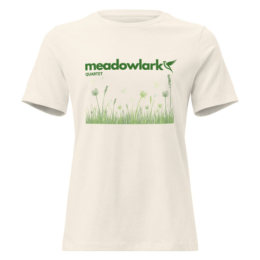Meadowlark — Women's Relaxed T-Shirt | Bella + Canvas 6400 (Athletic Heather)