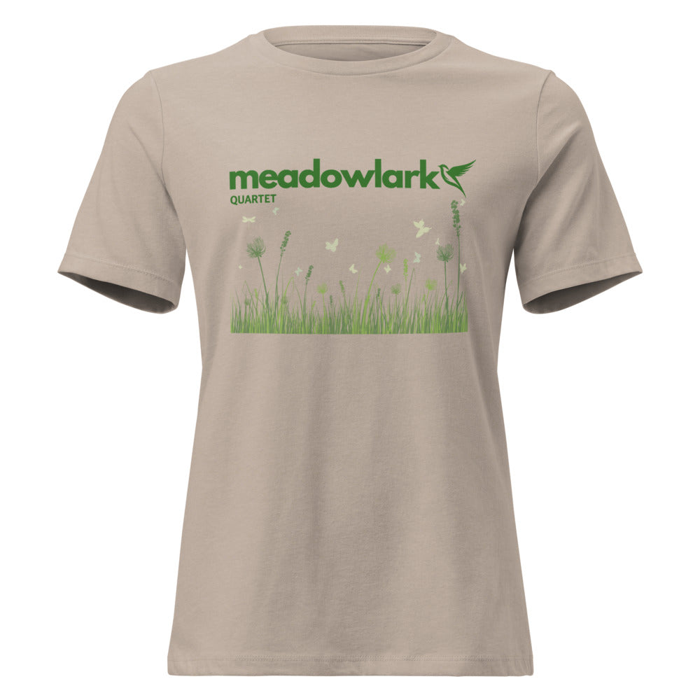 Meadowlark — Women's Relaxed T-Shirt | Bella + Canvas 6400 (Athletic Heather)