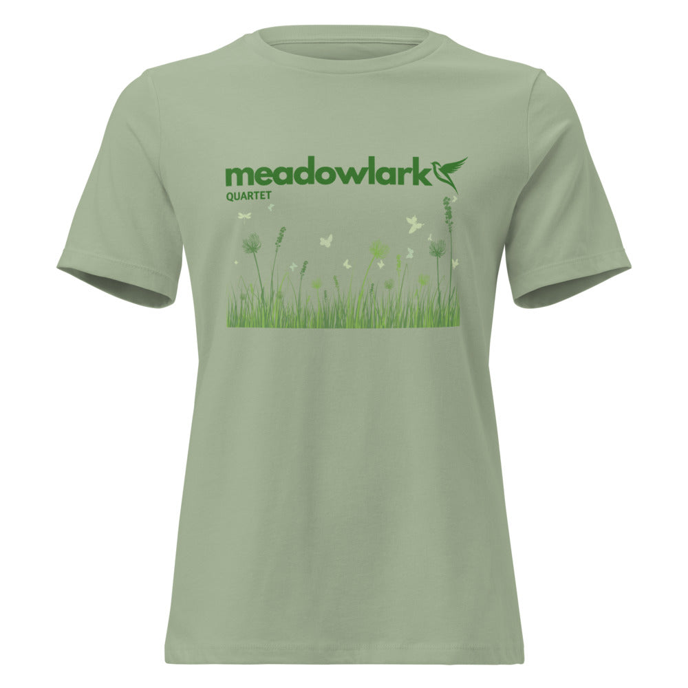 Meadowlark — Women's Relaxed T-Shirt | Bella + Canvas 6400 (Athletic Heather)