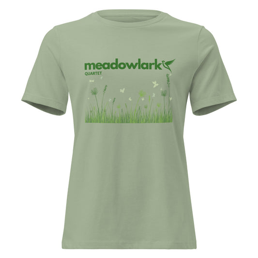Meadowlark — Women's Relaxed T-Shirt | Bella + Canvas 6400 (Athletic Heather)