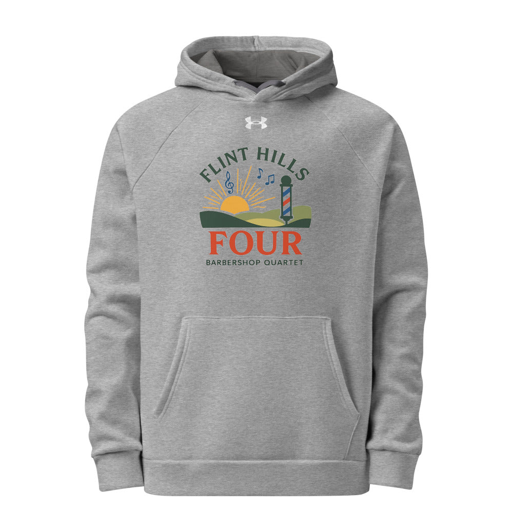 Flint Hills Four — Men’s Under Armour Rival Fleece Hoodie | 1379757 (Navy)