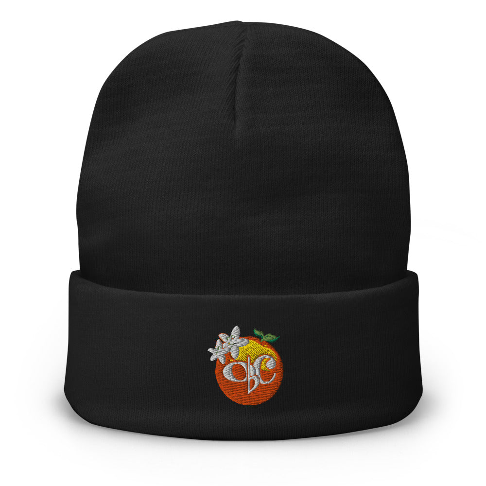 Orange Blossom Chorus — Knit Beanie | Otto Cap 82-480 (Black)
