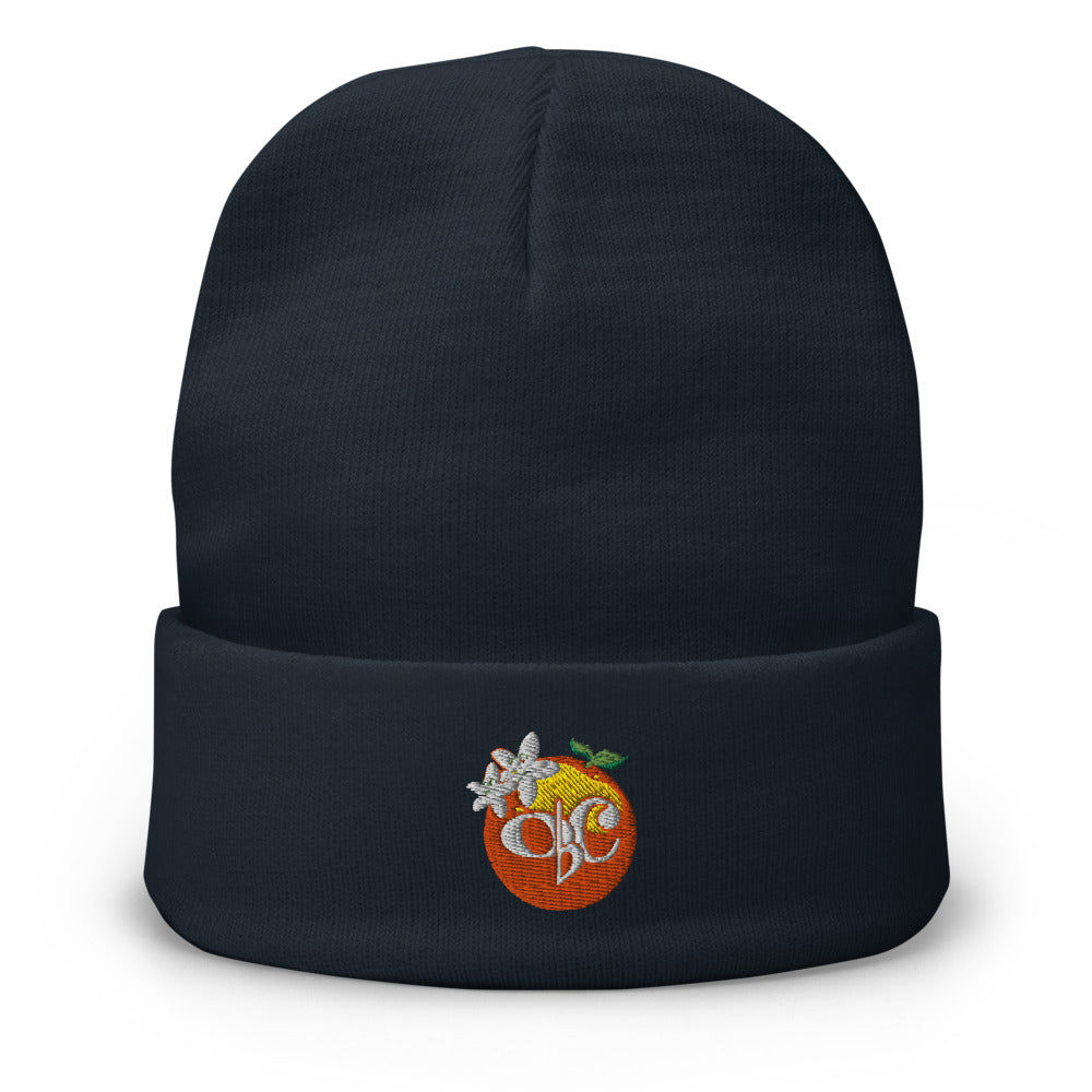 Orange Blossom Chorus — Knit Beanie | Otto Cap 82-480 (Black)