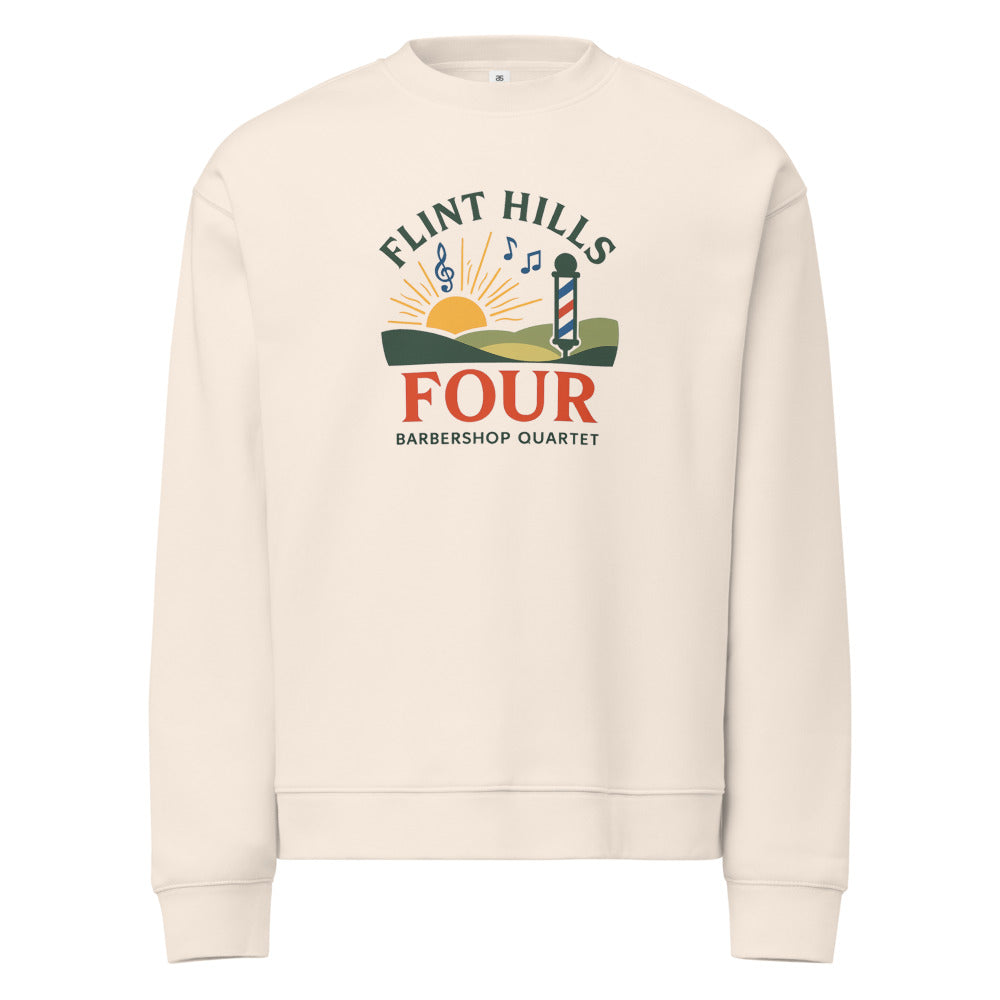Flint Hills Four — Unisex Relax Crew Neck Sweatshirt | AS Colour 5160 (Athletic Heather)
