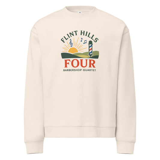 Flint Hills Four — Unisex Relax Crew Neck Sweatshirt | AS Colour 5160 (Athletic Heather)