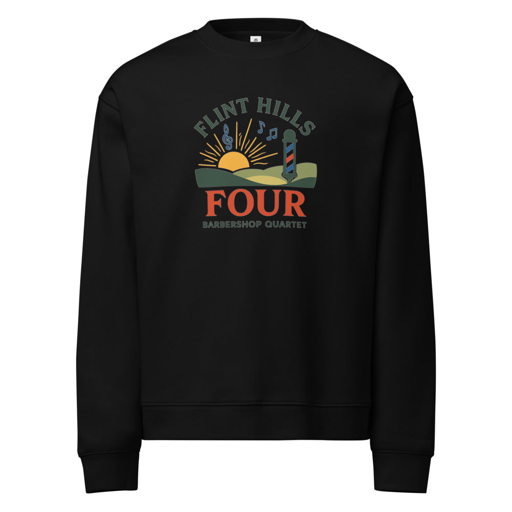Flint Hills Four — Unisex Relax Crew Neck Sweatshirt | AS Colour 5160 (Athletic Heather)