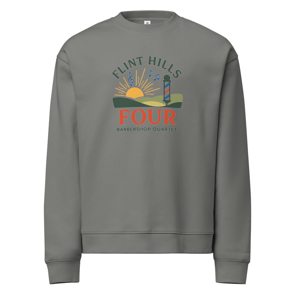 Flint Hills Four — Unisex Relax Crew Neck Sweatshirt | AS Colour 5160 (Athletic Heather)