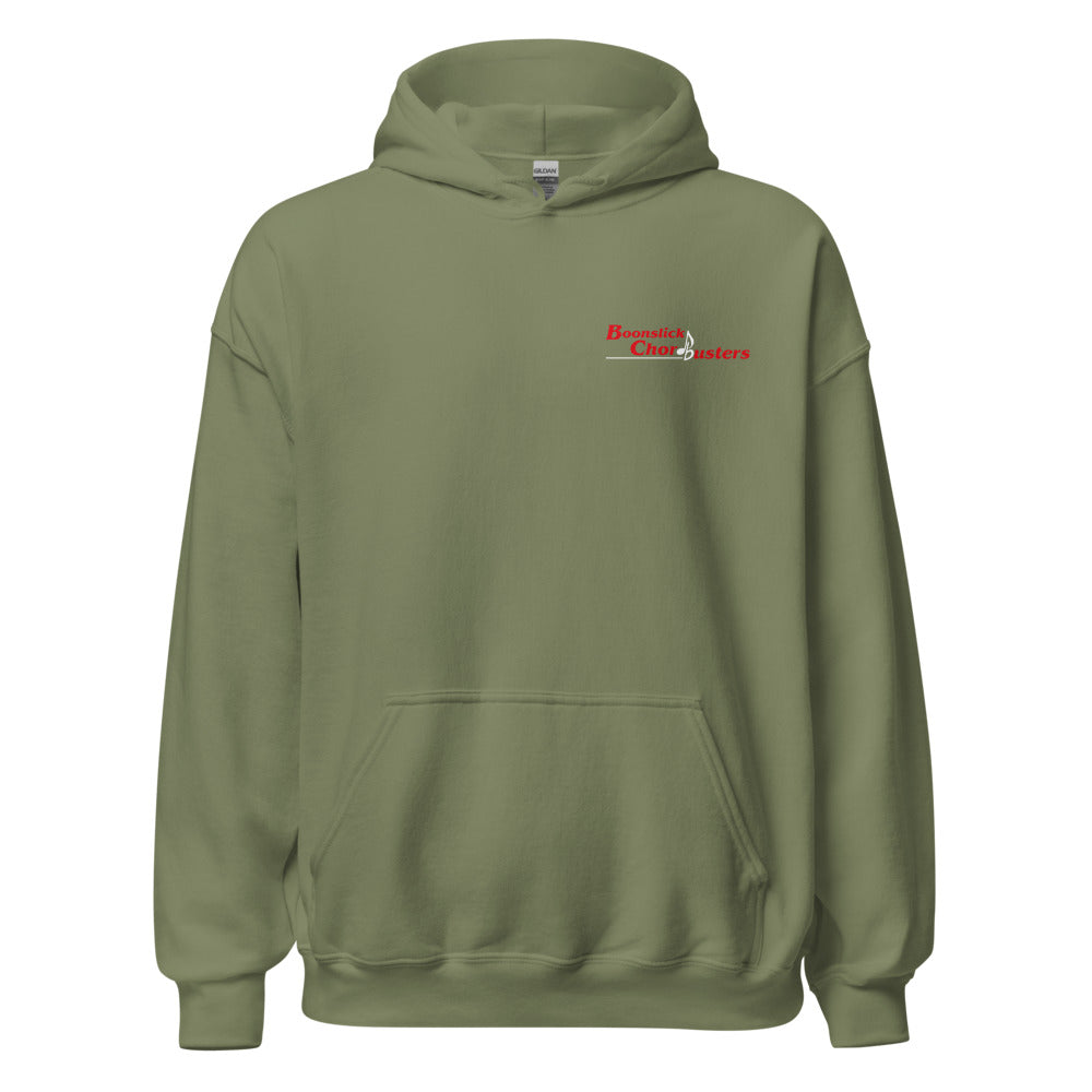 Boonslick Chordbusters — Unisex Heavy Blend Hoodie | Gildan 18500 (Black)