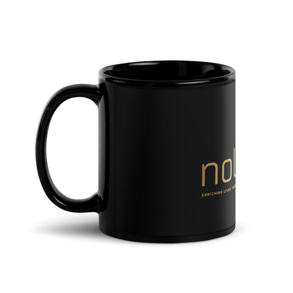 NOLA Vox — Black Glossy Mug (Black)