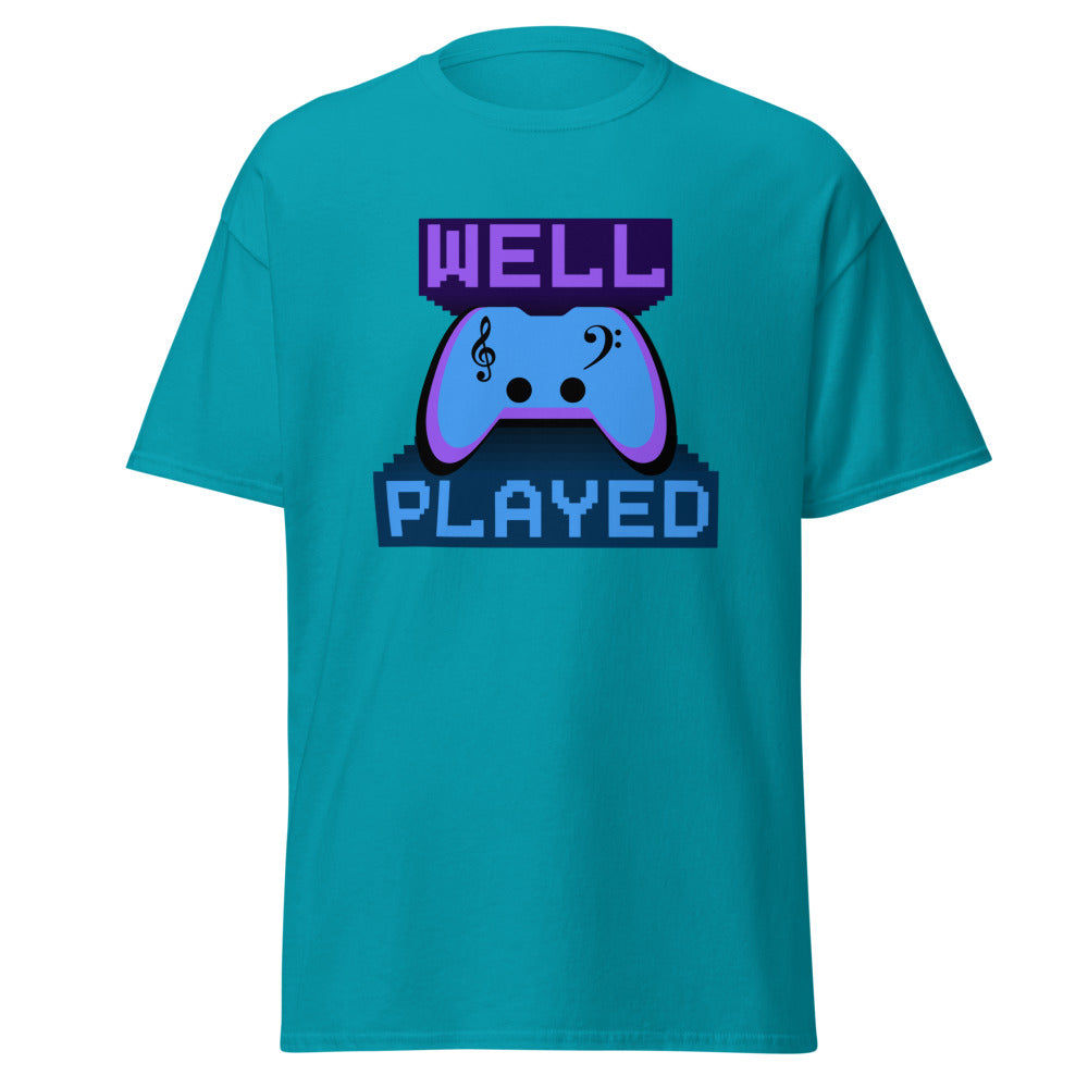 Well Played — Unisex Classic Tee | Gildan 5000 (Dark Heather)